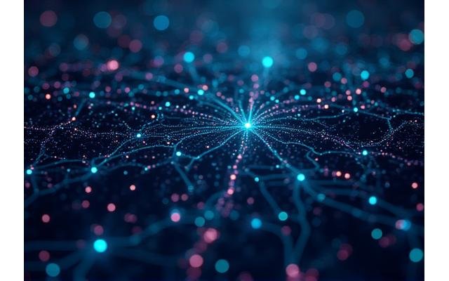 Digitales Gitter mit vernetzten Energieflüssen